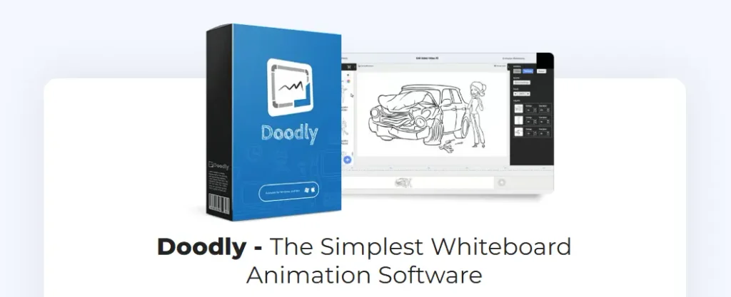 Doodly: A whiteboard animation software